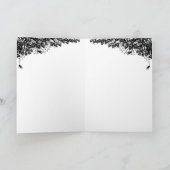 Wachten op Halloween, Schattige Bat en Raven Kaart (Binnen)