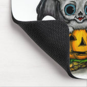 Wachten op Halloween, Schattige Bat en Raven Muismat (Hoek)