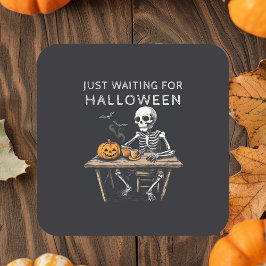 Wachten op Halloween Sticker | grappig