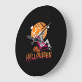 Wachten op Halloween Summer Nurse Skeleton P Grote Klok (Hoek)