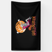 Wachten op Halloween Summer Nurse Skeleton P Spandoek (Verticaal)