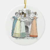 Wachten op heren - Pride & Prejudice Keramisch Ornament (Voorkant)