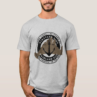 Wachten op het Boat Martha's Vineyard T-shirt