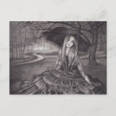Wachten op het Briefkaart van de gevampier op het  (Voorkant)