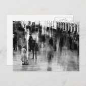 Wachten op het centrale station in Grand Briefkaart (Voorkant / Achterkant)