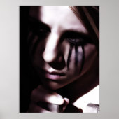 Wachten op het donkere Poster (Voorkant)