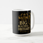 Wachten op het grote mooie overlijdensbericht, Hal Koffiemok (Voorkant rechts)