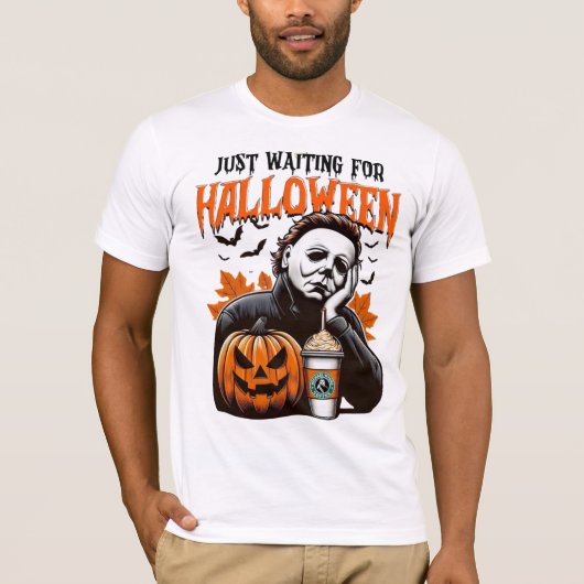 Wachten op het Halloween Shirt (Voorkant)