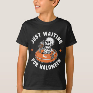 Wachten op het Halloween Vibes T-shirt