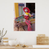 Wachten op het perfecte Man Poster (Keuken)