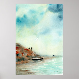 WACHTEN OP HET poster VAN BRANDY