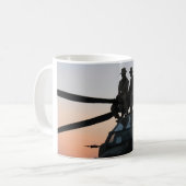 Wachten op het Show Koffiemok (Voorkant links)