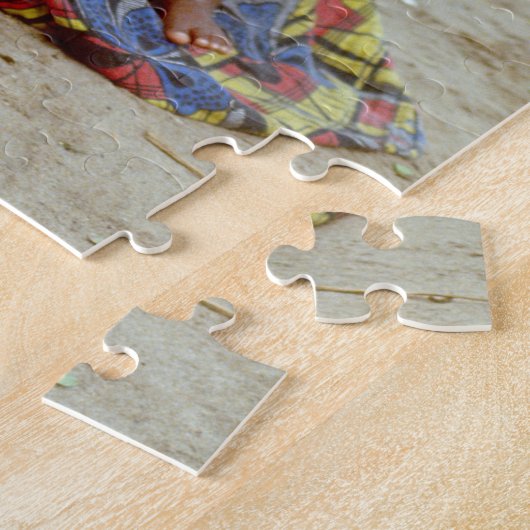 Wachten op Hubby Legpuzzel (Zijkant)