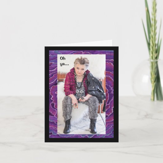 Wachten op inspiratie om me te raken kaart (Voorkant)