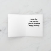 WACHTEN OP JE "KEEK NAAR JE LEEFTIJD" KAART (Binnen)