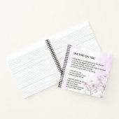 Wachten op je liefde voor poëzie notitieboek (Binnen)