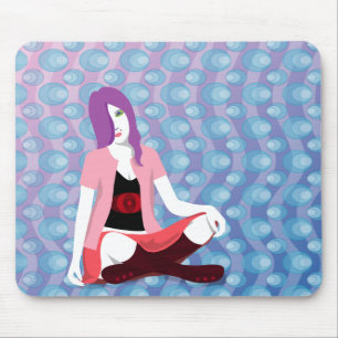 "Wachten op je" Mousepad Muismat