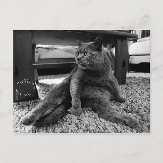 Wachten op jou - Briefkaart (Voorkant)