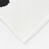 Wachten op jou fleece deken (Hoek)