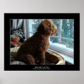 "Wachten op jou" Poster (Voorkant)