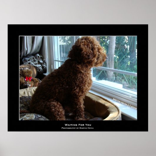 "Wachten op jou" Poster (Voorkant)