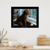 "Wachten op jou" Poster (Keuken)