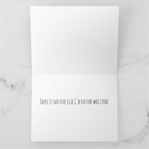 Wachten op jou - Van hem Kaart