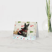 Wachten op kerst Kaart (Voorkant)