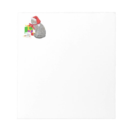 Wachten op Kerstman Notitieblok (Voorkant)