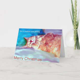 Wachten op Kerstmis Feestdagen Kaart