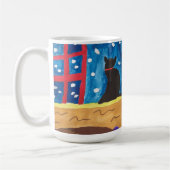 Wachten op Kerstmis Koffiemok (Links)