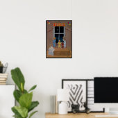 Wachten op kerstmis poster (Thuiskantoor)