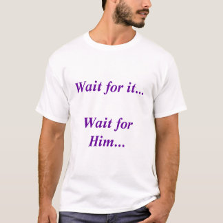 Wachten op Kerstmis T-shirt