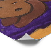 Wachten op kerstPoster Poster (Hoek)