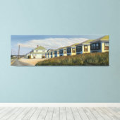 Wachten op lijn 2001 canvas afdruk (Insitu (Houten vloer))