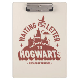 Wachten op mijn brief naar HOGWARTS™ Klembord