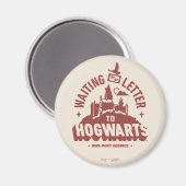 Wachten op mijn brief naar HOGWARTS™ Magneet (Voorkant / Achterkant)