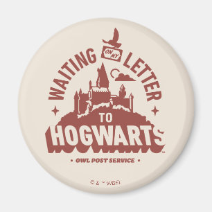 Wachten op mijn brief naar HOGWARTS™ Magneet