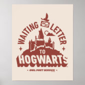 Wachten op mijn brief naar HOGWARTS™ Poster (Voorkant)