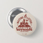 Wachten op mijn brief naar HOGWARTS™ Ronde Button 5,7 Cm (Voorkant /achterkant)