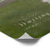 Wachten op mijn mens poster (Hoek)