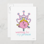 Wachten op mijn prins briefkaart (Voorkant / Achterkant)