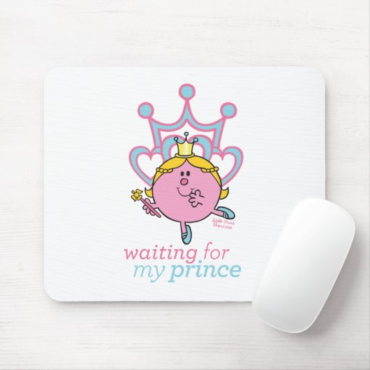 Wachten op mijn prins muismat (Met muis)
