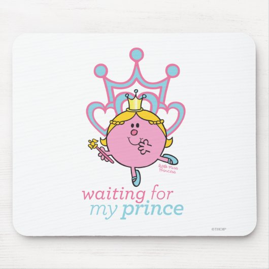 Wachten op mijn prins muismat (Voorkant)