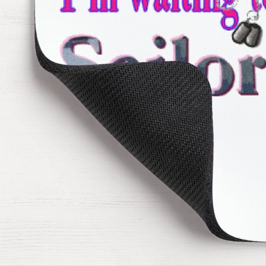 Wachten op mijn Sailor Muismat (Hoek)