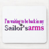 Wachten op mijn Sailor Muismat (Voorkant)