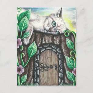 Wachten op mijn vrienden Briefkaart