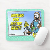Wachten op Mr. Right Muismat (Met muis)