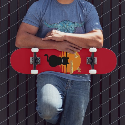 wachten op natuur in de stad persoonlijk skateboard (Buiten 3)