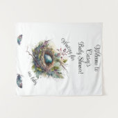 Wachten op onze Baby  Wandkleed (Voorkant (horizontaal))